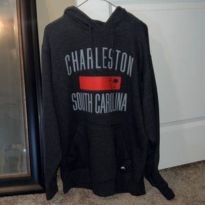 Charleston South Caroline Grey hoodie Mens medium